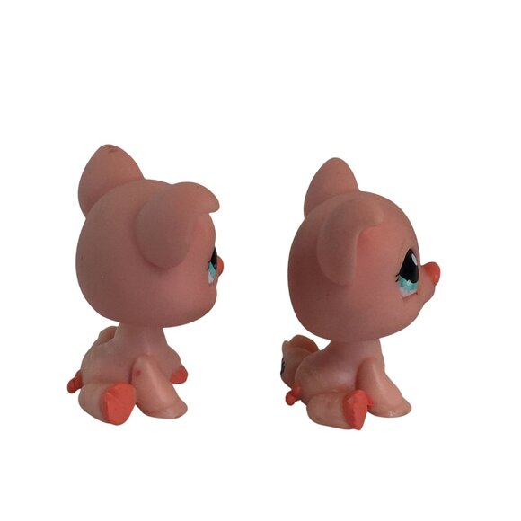 Littlest Pet Shop LPS Pig #622 Polka Dot Ears Clover Eyes #885 #87 #876 #266 - Picture 5 of 16